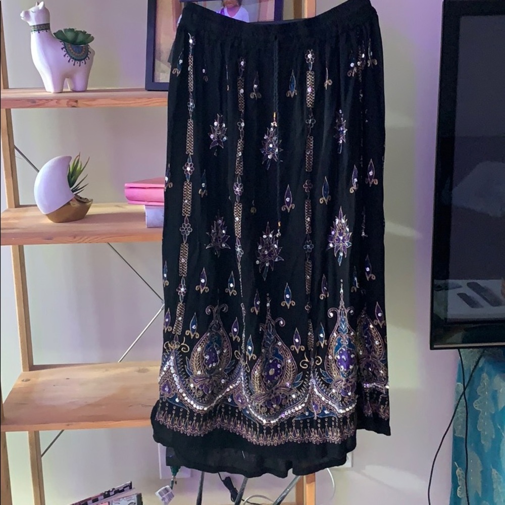 Boho Maxi Skirt